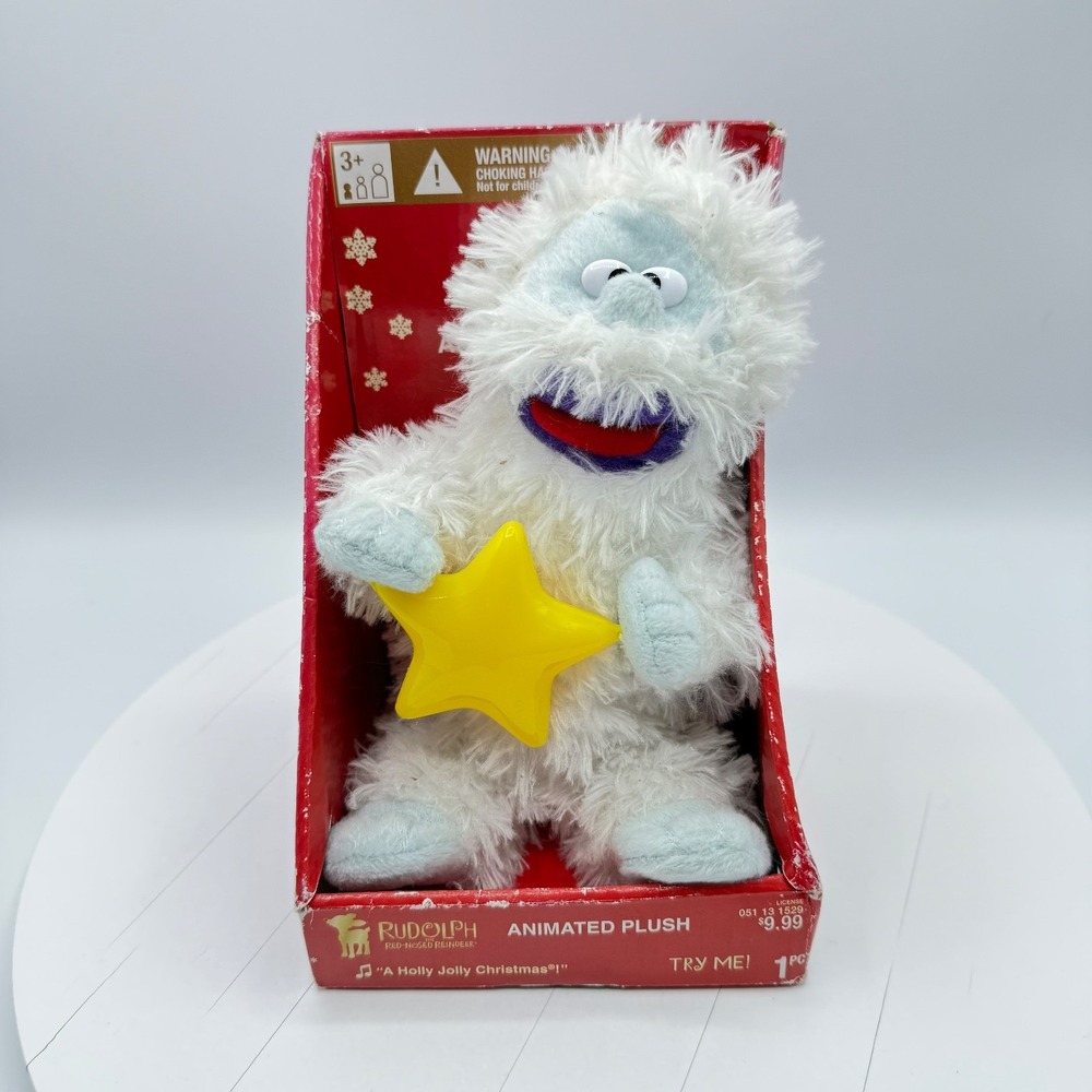 Gemmy‎ Animated Bumble Abominable Snowman Plush 7" Sings Dances 2009 Rare READ